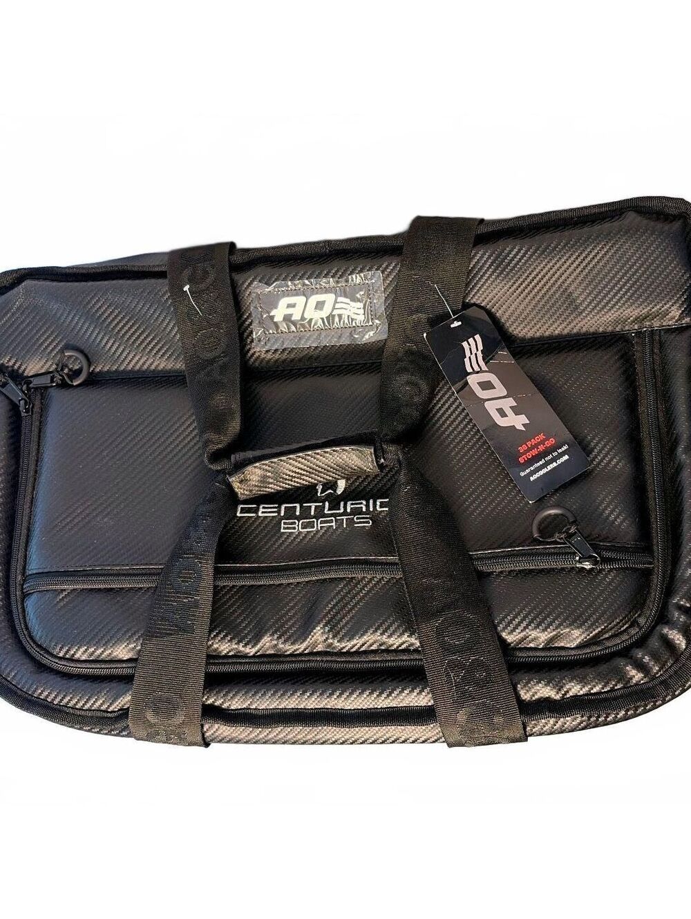 NWT AO 38 Pack Carbon Stow-N-Go Black Cooler Centurion American Outdoors
